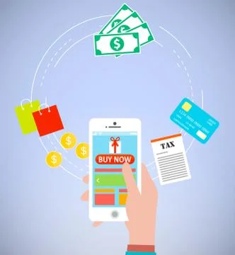 Pay per click Stock Illustration