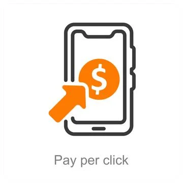 Pay per click Stock Illustration