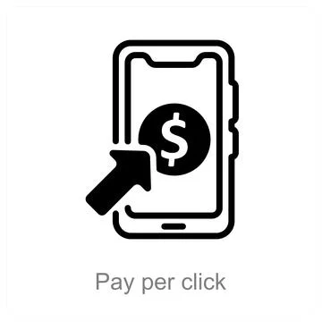 Pay per click Stock Illustration