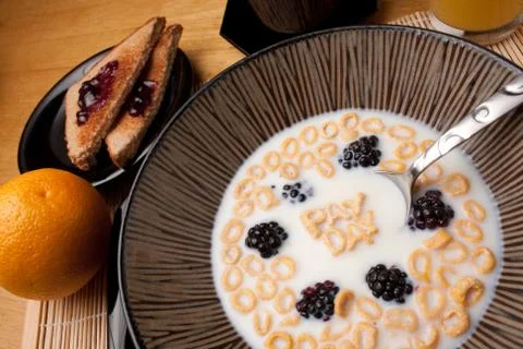 Pay Day Breakfast Stock Photos