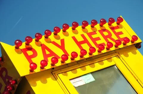 Pay Here Stock Photos