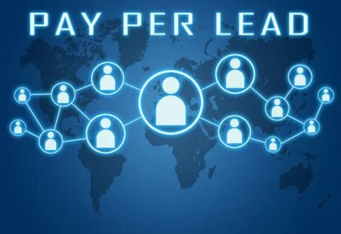 Pay per lead Stock Illustration