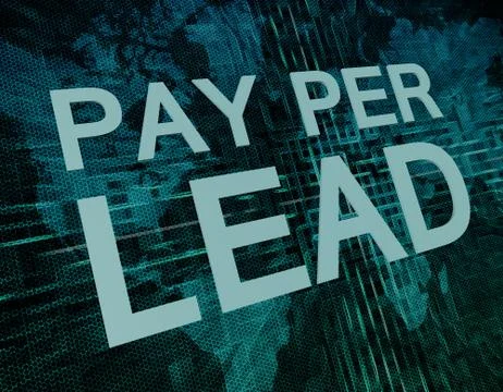 Pay per lead Stock Illustration