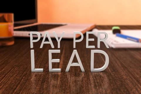 Pay per Lead Stock Illustration