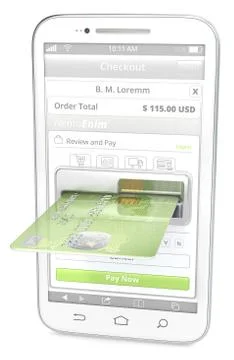 Pay Now. Stock Illustration