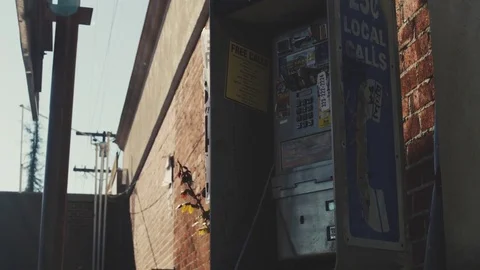 Pay Phone 1 Stock Footage 71903140