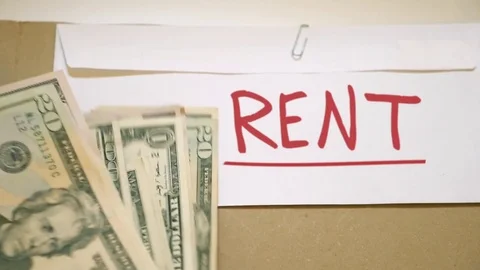Pay the rent concept Vidéo 77205403