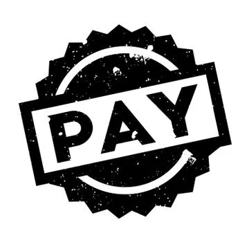 Pay rubber stamp Stock Illustration