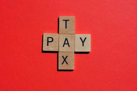 Pay Tax Stock Photos