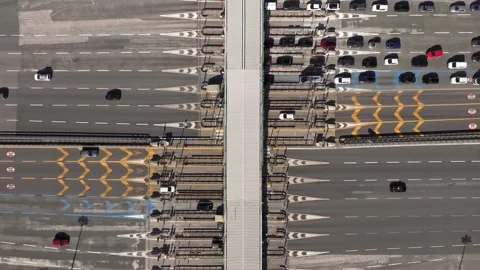 Pay toll Stock Footage 318684437