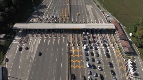 Pay toll Stock Footage 318684448