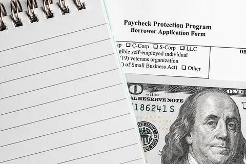 Paycheck protection program concept Stock Photos