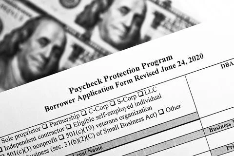 Paycheck protection program Stock Photos