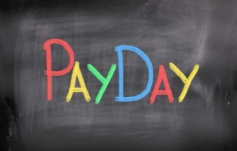 Payday concept Stock Illustration