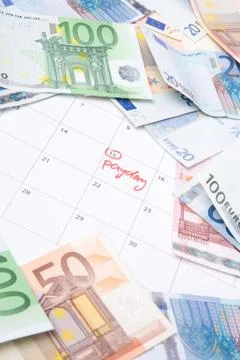 Payday concept Stock Photos