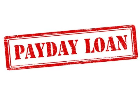 Payday loan Stock Illustration