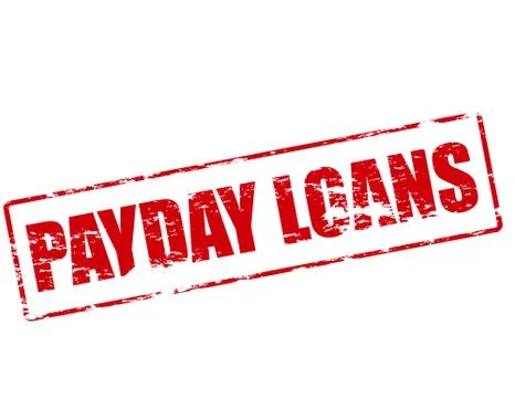 Payday loans Illustrazione stock
