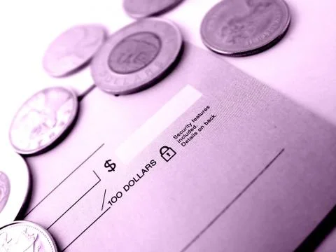 Paying the bills Stock Photos