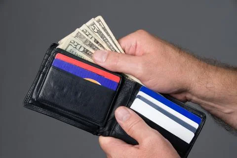 Paying bills Stock Photos