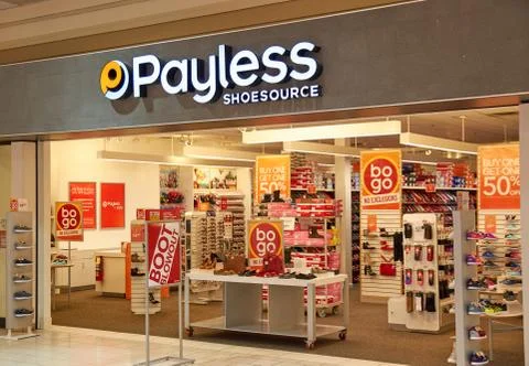 Payless ShoeSource bootique. Stock Photos
