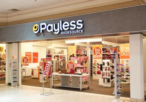 Payless ShoeSource bootique. Stock Photos