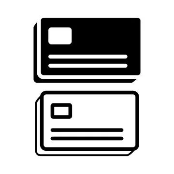 Payment card icon vector illustration Illustrazione stock