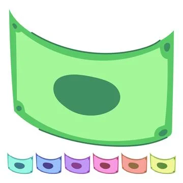 Payment cash vector cartoon graphic Stock Illustration