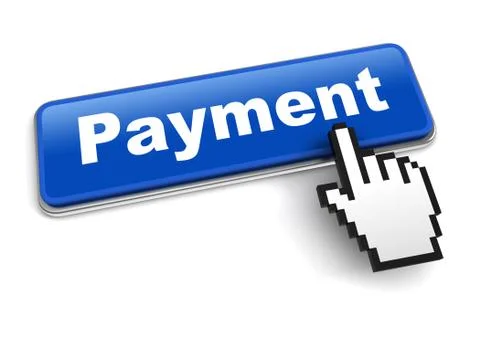 Payment concept 3d illustration isolated Stock Illustration