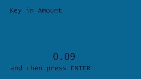 Payment credit card reader declined Stock Footage 289532772