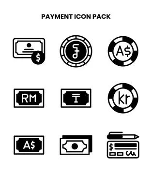 Payment DuoTone Scalable Icons Pack イラスト素材