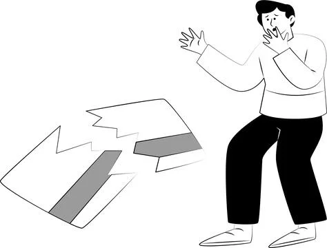 Payment Failed Illustration Transaction Error Checkout Problem Stock-Illustration