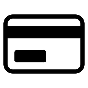 Payment glyph icon vector illustration isolated on white background Stock Illustration