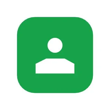 Payment Hand Coin Icon Color Rounded Square Button Business Finance Symbol Stock Illustration