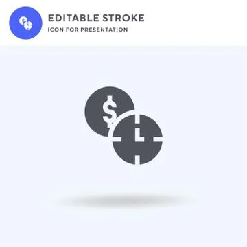 Payment icon vector, filled flat sign, solid pictogram isolated on white, log Stock Illustration