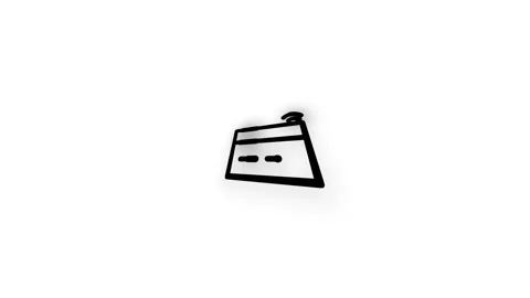 Payment Line Icon Animation Loop White Background Stock Footage 340946760