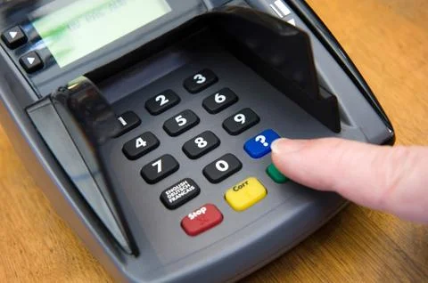 Payment machine Stock Photos