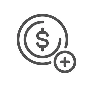 Payment method related icon. Illustrazione stock