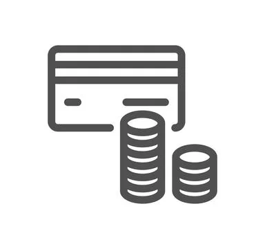 Payment method related icon. Illustration