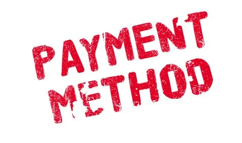 Payment Method rubber stamp Stock Illustration