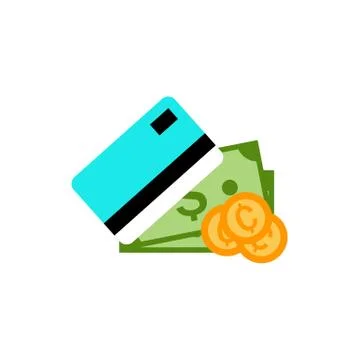 Payment Method Simple Graphic Illustration Stock Illustration