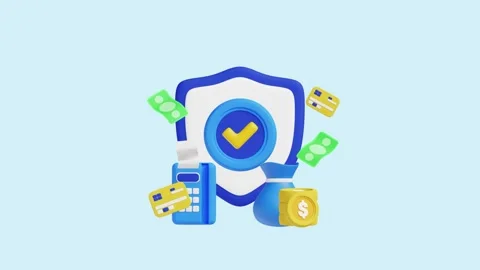 Payment Methods 3D Animated Concept. Stock Footage 289454426