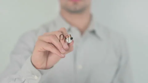 Payment Methods, Writing on Transparent Screen Stock Footage 156786564