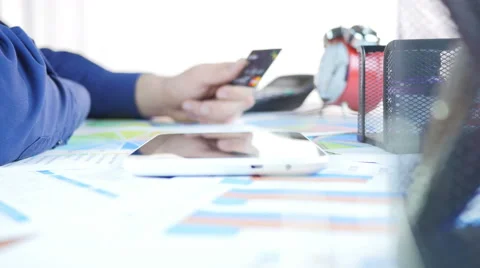 Payment In Office Stock Footage 64052398