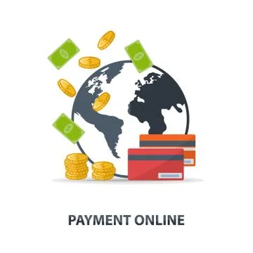 Payment online Stock Illustration