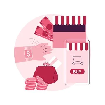 Payment options abstract concept vector illustration. Stock Illustration