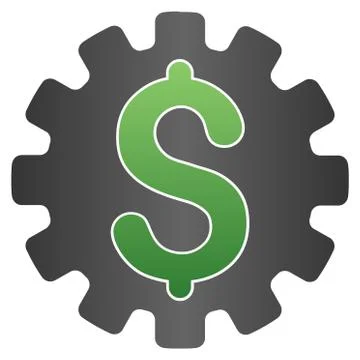 Payment Options Gradient Vector Icon Ilustração Stock