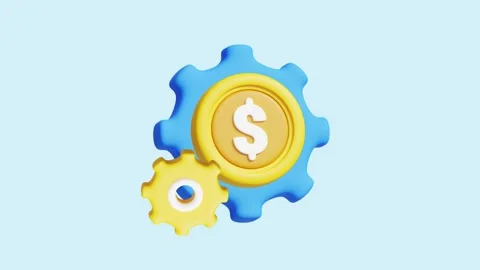 Payment Process animated 3d icon. Stock Footage 289453313