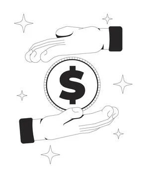 Payment processing line onboarding ui illustration Stock Illustration