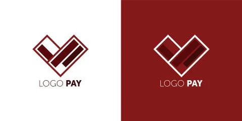 Payment service vector logo design template. Easy Pay concept icon. credit cards Stock Illustration