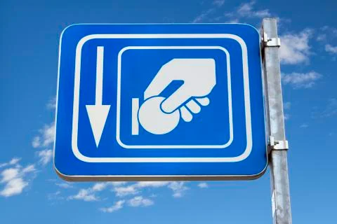 Payment signal Stock Photos